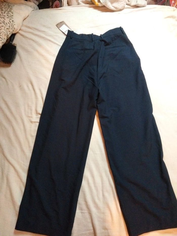 Pantalon de costume bleu marine T36 Stradivarius - photo numéro 5