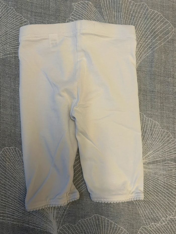 Legging 3/4 blanc 3 ans - photo numéro 4