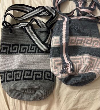 Lot deux sacs fais main