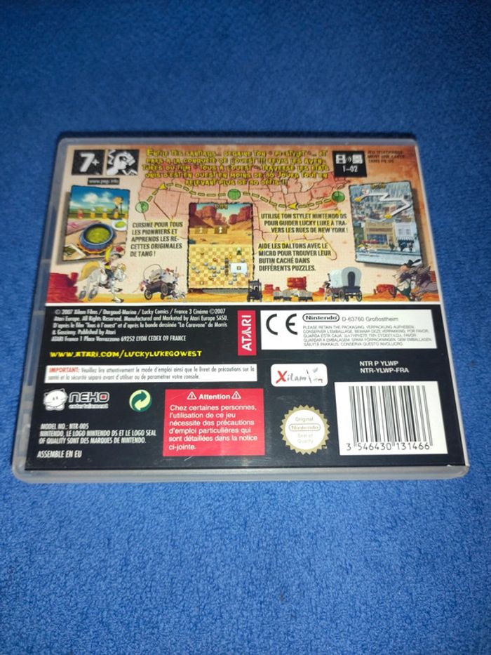 Lucky luke tous à l ouest Nintendo ds - photo numéro 2