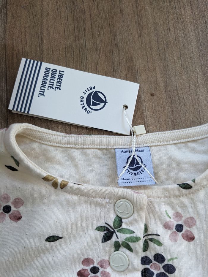 Blouse neuve avec étiquette petit bateau 6 ans - photo numéro 3