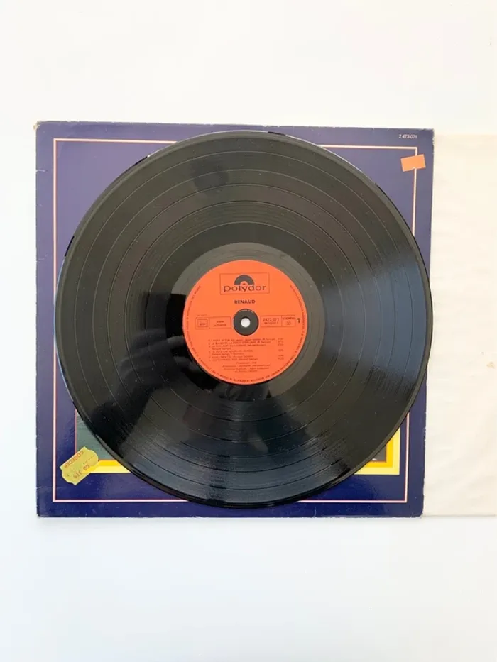 Disque 🎵 vinyle Lp : Renaud – Laisse Béton (Place De Ma Mob) 1977 - photo numéro 3