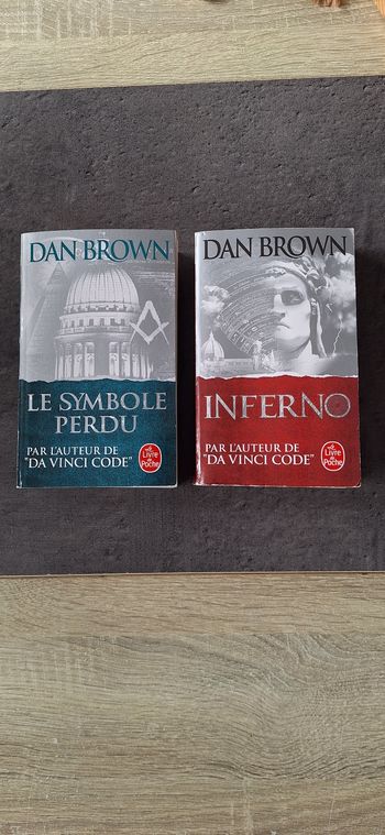 Le symbole perdu et Inferno (Dan Brown)