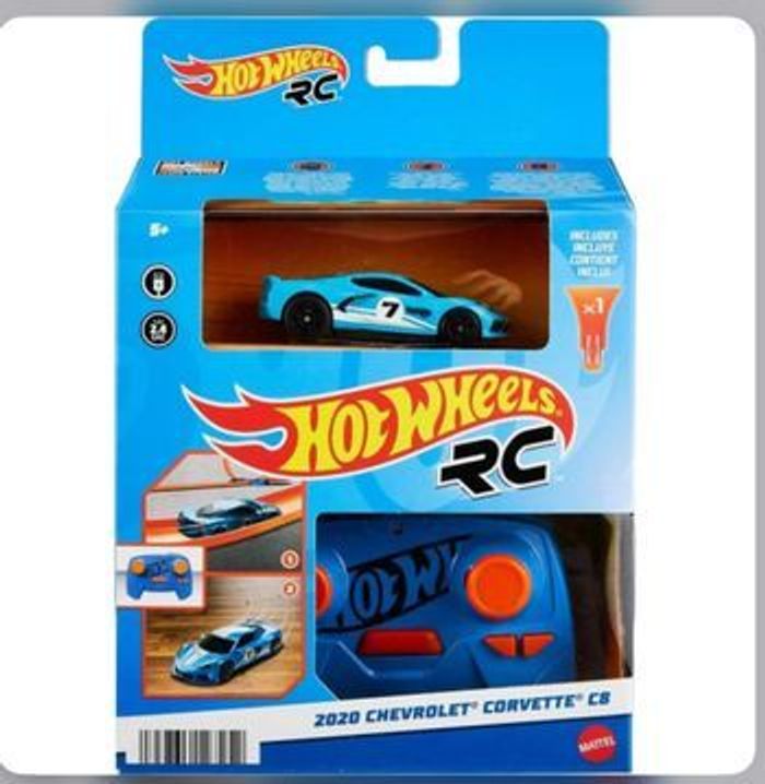HOT WHEELS RC 1:64 CORVETTE - photo numéro 2