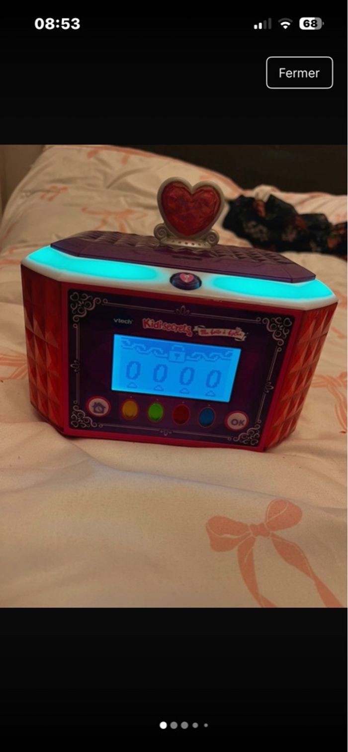 Vtech boîte a bijoux