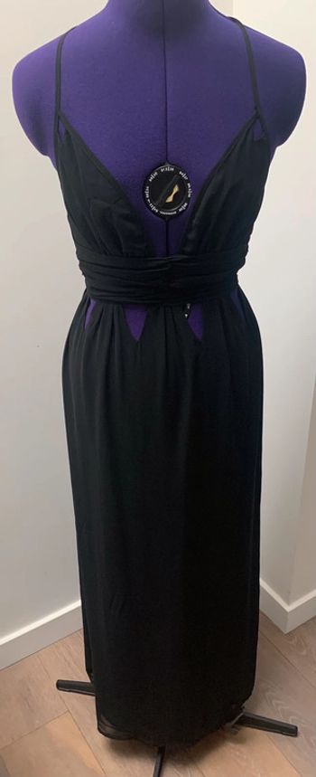 Robe longue noire