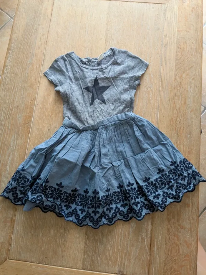 Robe fille rentrée 5/6 ans
