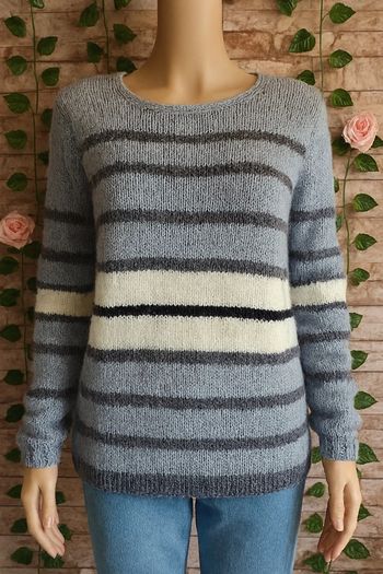 🌸Pull Laine Tons Gris Taille Unique 🌸