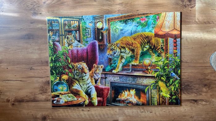 puzzle 1000 pièces bluebird