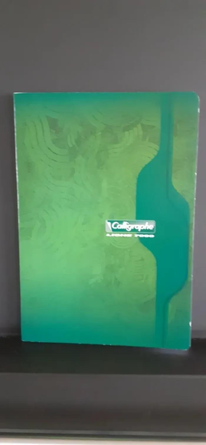 Cahier neuf avec petits carreaux