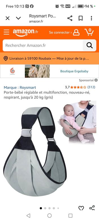 Porte bébé