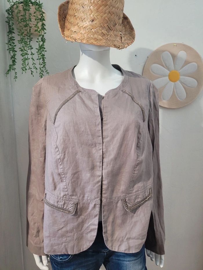 Veste en lin - photo numéro 2