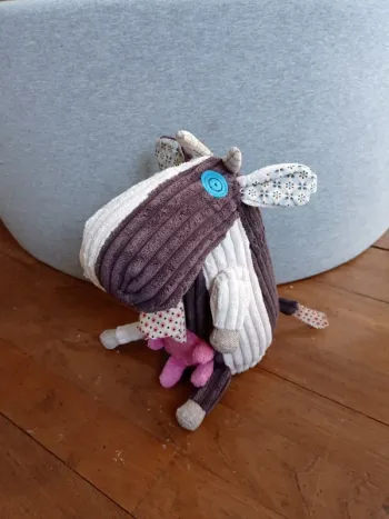 Peluche vache Deglingos