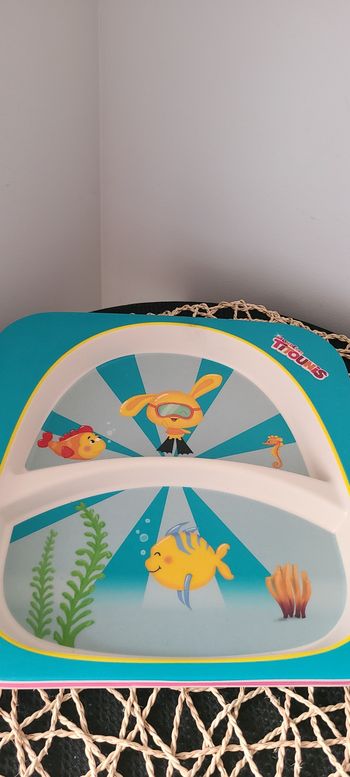 lot assiettes enfant  titounis