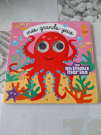 Livre Les animaux marins Mes grands yeux