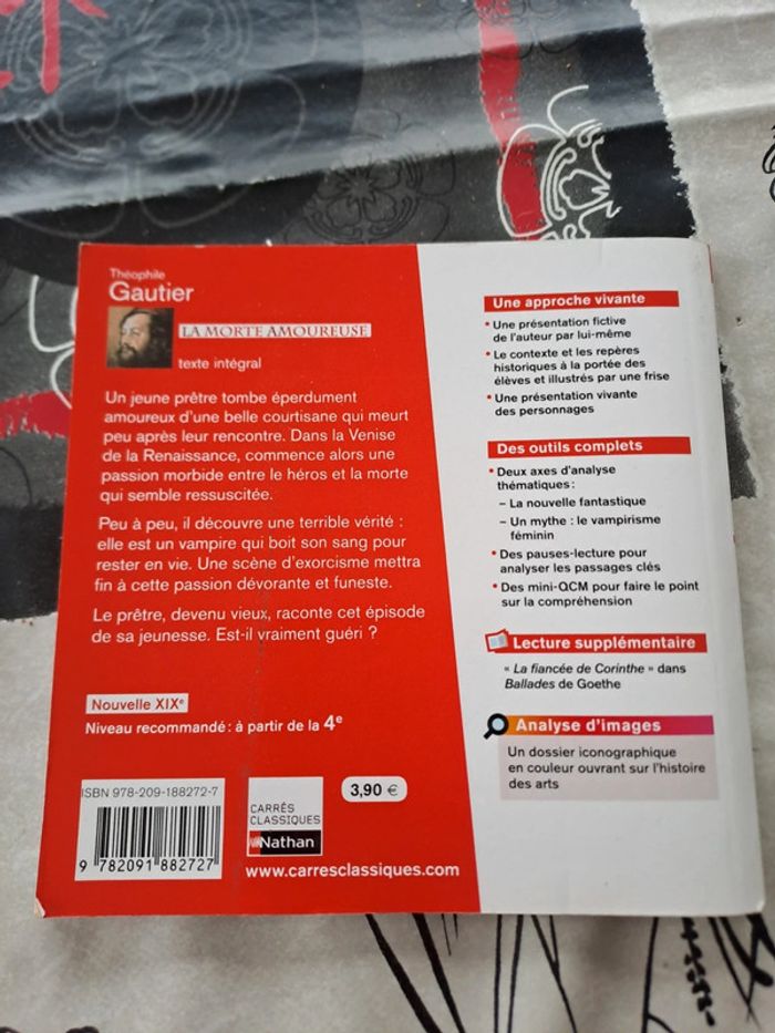 Livre La Morte Amoureuse, Théophile Gautier - photo numéro 2