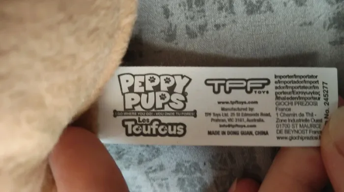 🐶Peppy Pups Les Toufous, Peluche interactive chien 🐶 - photo numéro 4