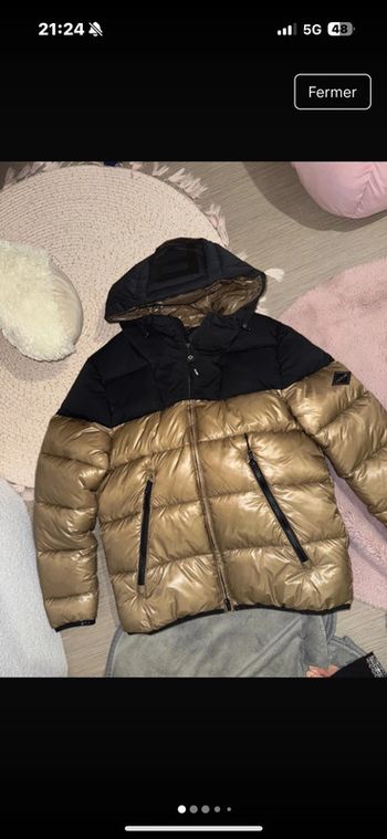 Magnifique doudoune replay taille m porté une fois