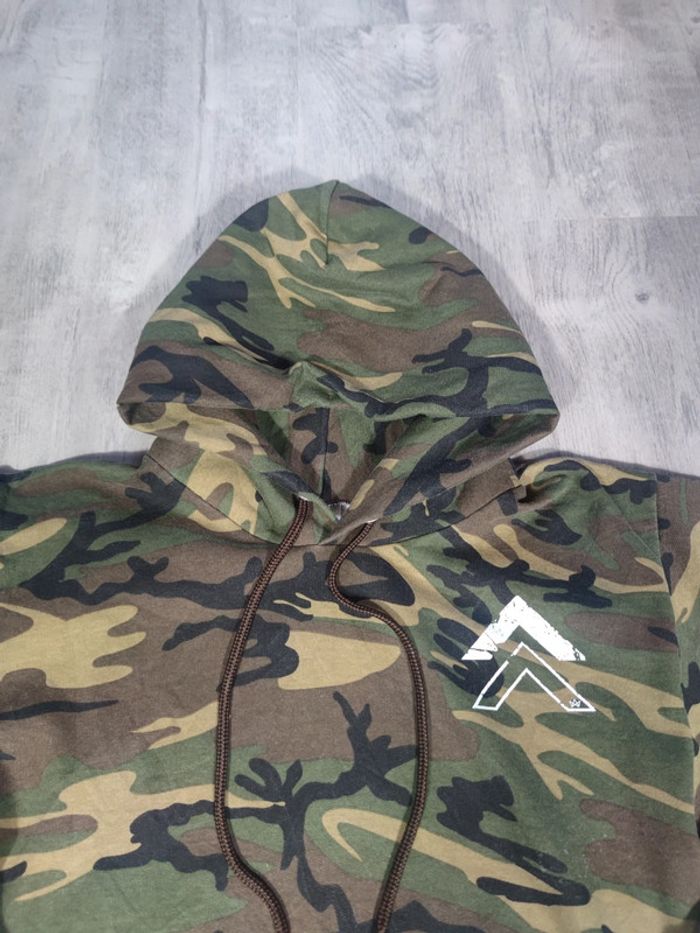 Sweat à Capuche Style Camouflage Taille S Homme - photo numéro 2