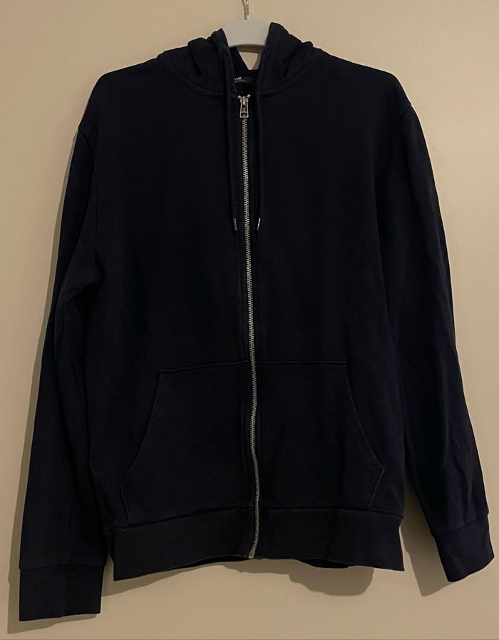 Veste à capuche marine - Taille L