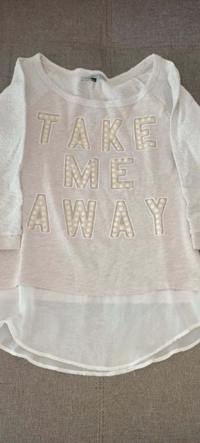Lot de 2 sweats Bershka femme en M - photo numéro 6