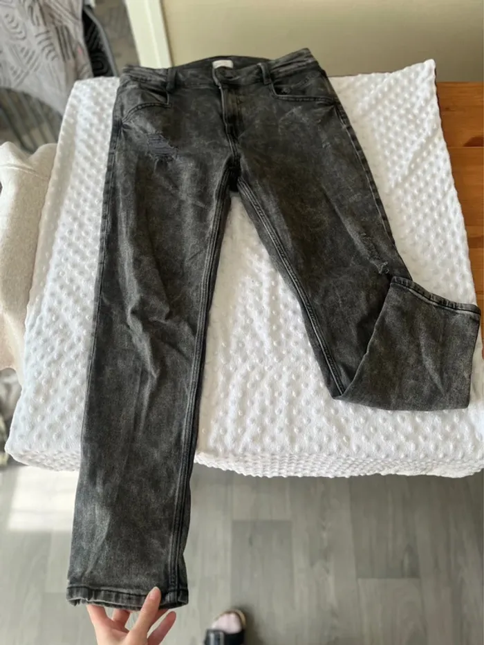 Jean boyfriend/mom (taille 38) - photo numéro 2