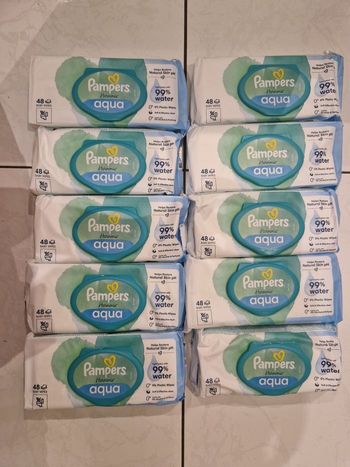 Pampers  lingettes