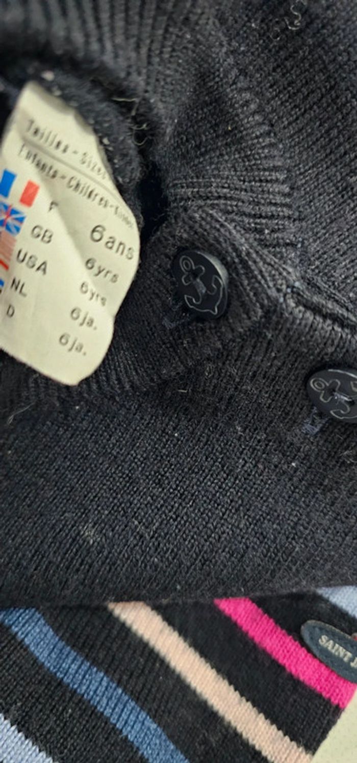 Pull Marinière laine Saint James 6 ans - photo numéro 5