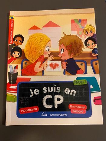 Livre je commence à lire CP castor poche Flammarion jeunesse amoureux