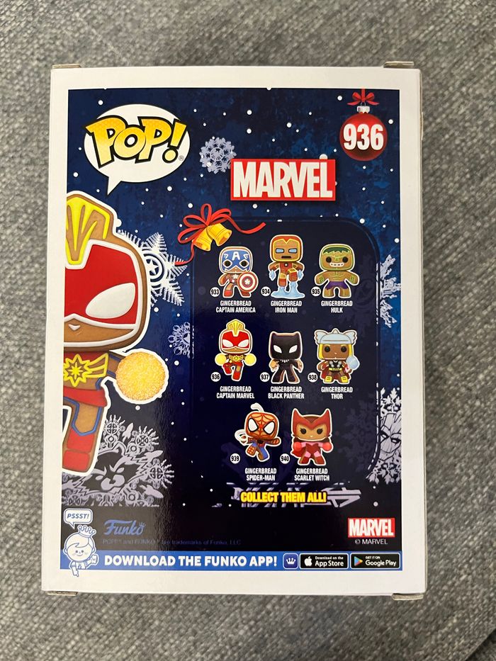 Funko pop captain Marvel - photo numéro 2