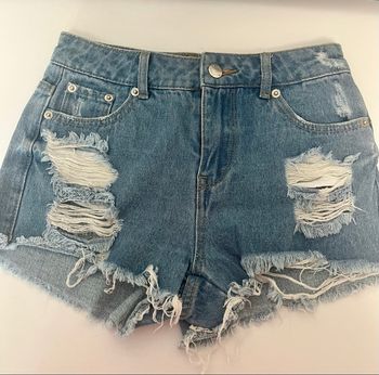 Short en jean destroy Jennyfer 