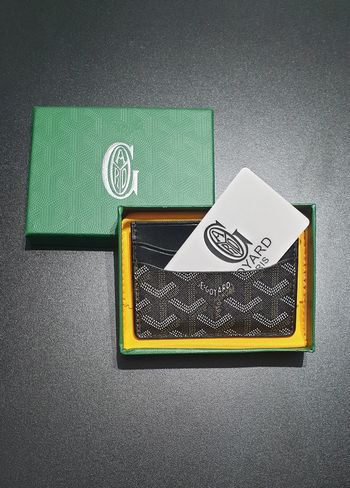Porte-cartes goyard noir