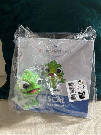 Figurine + Livre Pascal n 62 Mes Premiers Amis Disney Altaya