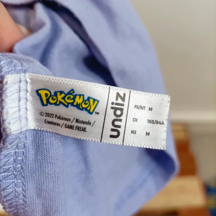 T-shirt long / robe violet Pokémon Pikachu – Undiz – Taille M A679 - photo numéro 11