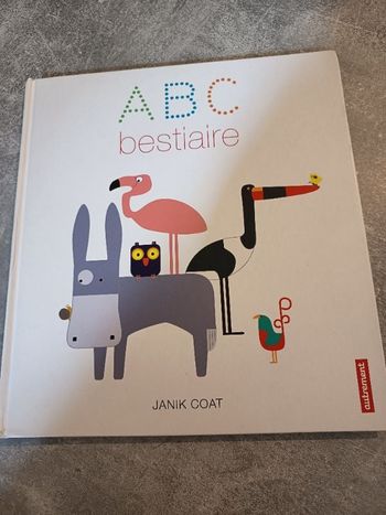 Livre enfant A B C bestiaire