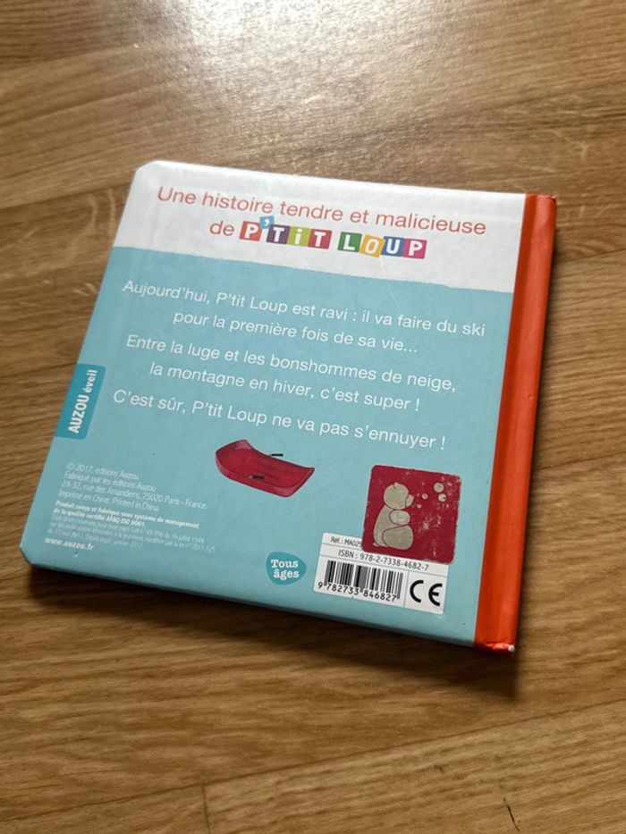 Livre P’tit Loup fait du ski - photo numéro 2