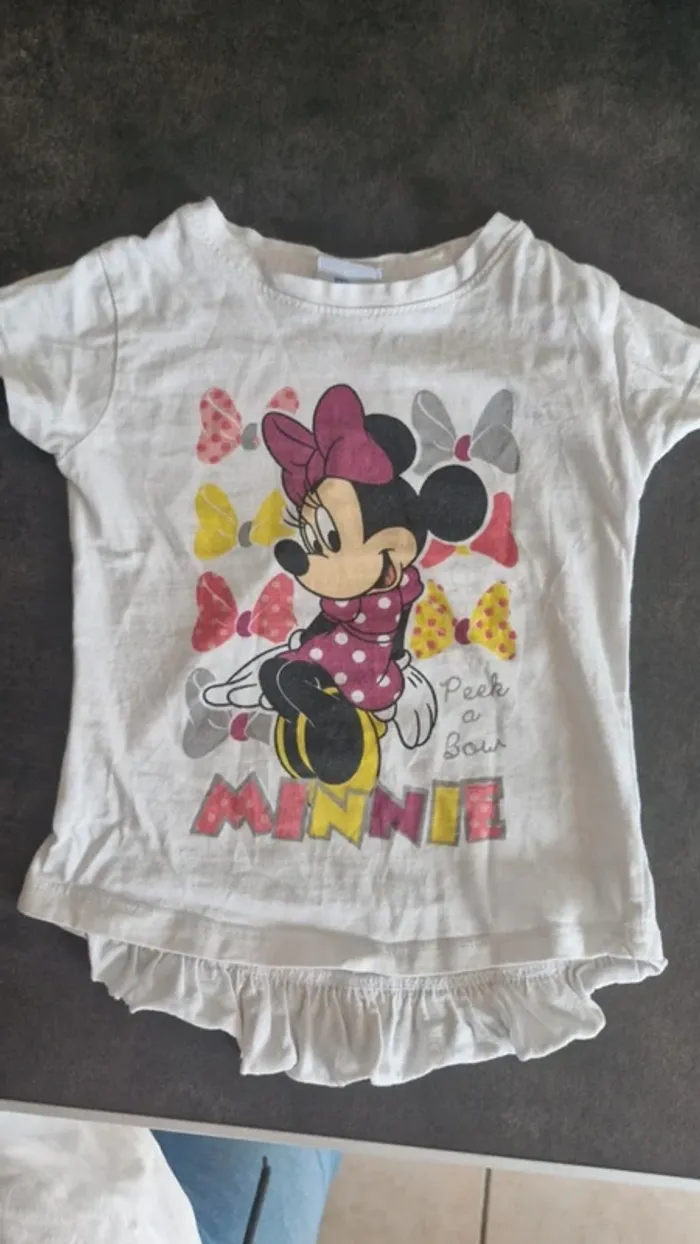 Tee shirt minnie disney