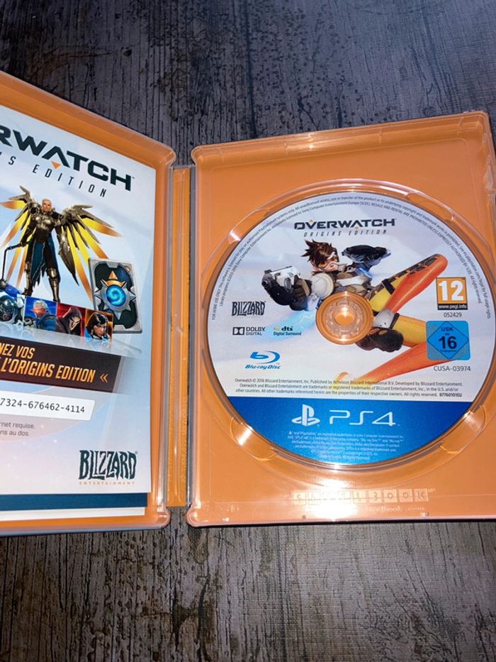 Overwatch Jeu PS4 Steelbook Complet VF sony - photo numéro 2