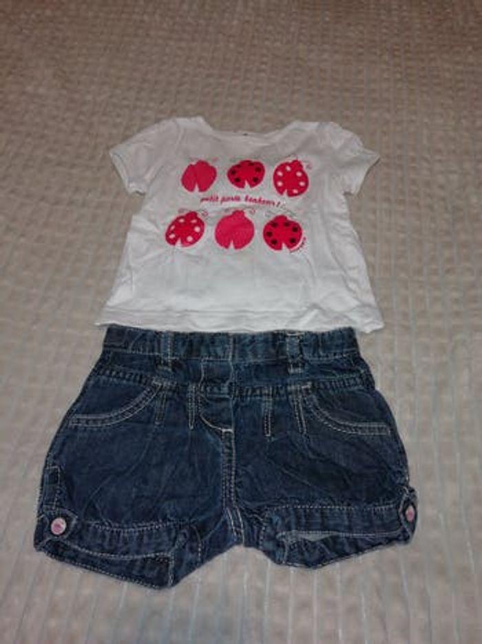 Ensemble fille 12 mois