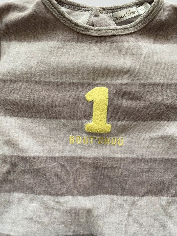 Lot 3 pyjamas chauds - Bout’chou et autre - 18 mois - TBE - photo numéro 3