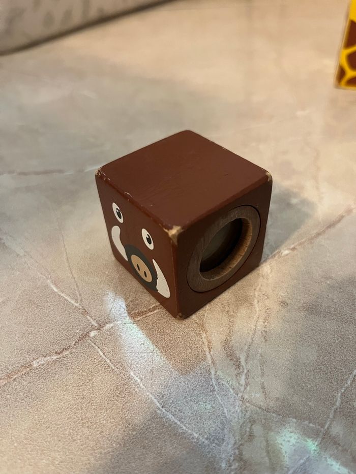 Blocs en bois animaux – Jouet éducatif coloré - photo numéro 5