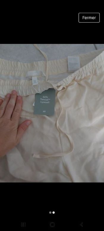 Pantalon lyocel h&m