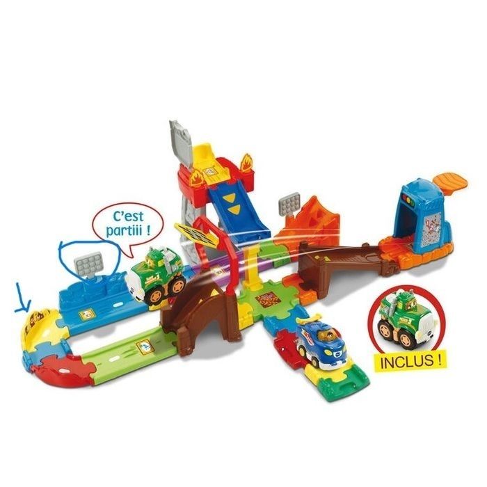 VTech-Tut Tut Bolides-Circuit Cascades Push et Go - photo numéro 4