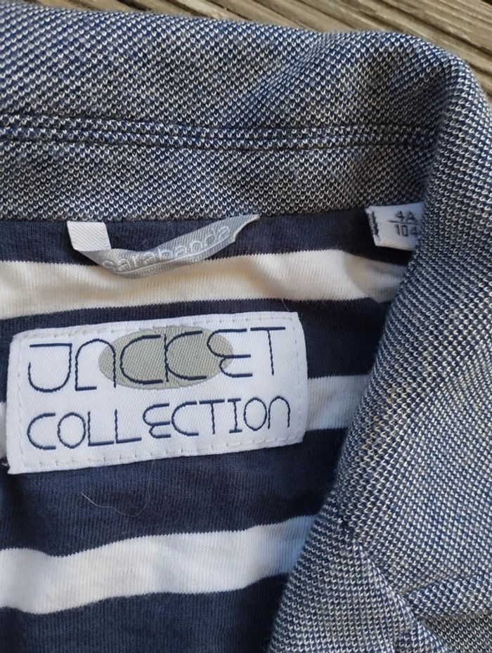 Veste garçon bleu t. 4 ans - photo numéro 4