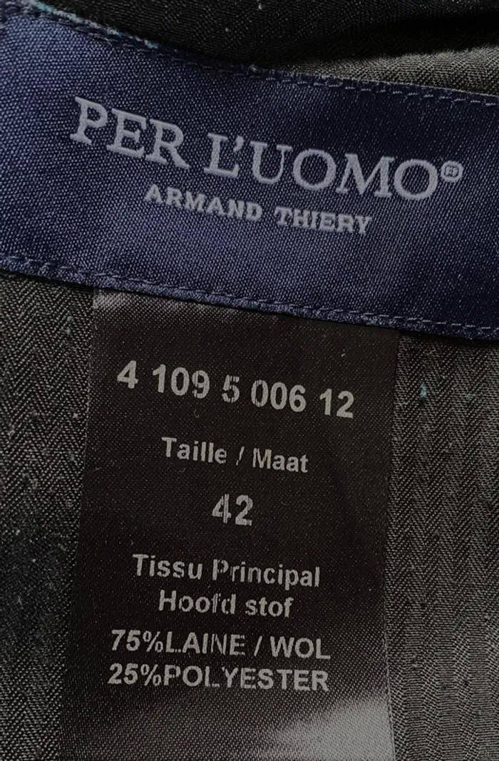 Costume Per L'Uomo d'Armand Thiery gris - photo numéro 8