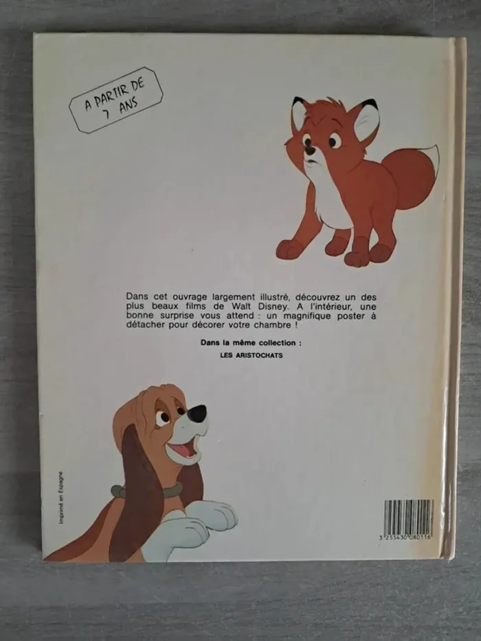 Livre vintage  rox et Rouky Walt Disney - photo numéro 2