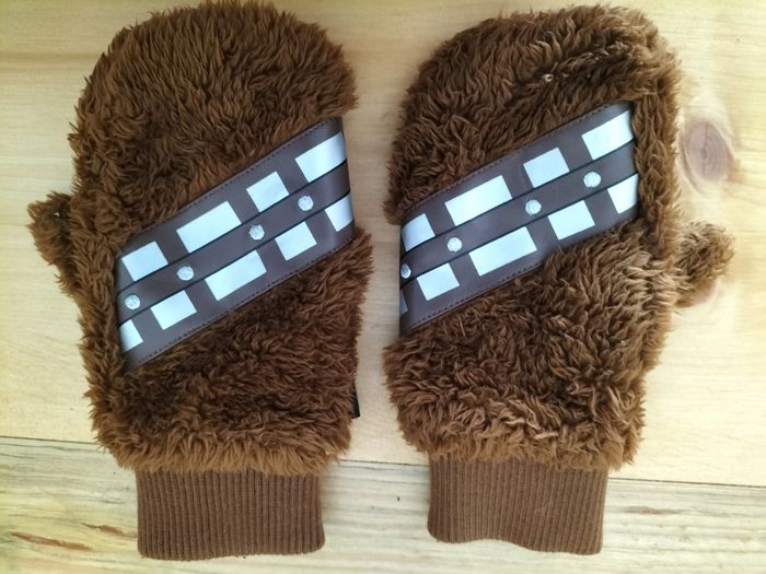 Paires de gants enfants star Wars chuwbacca