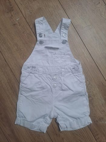 salopette courte 18 mois