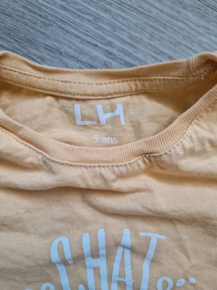 T shirt ML 5 ans neuf - photo numéro 2