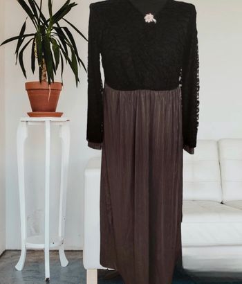 Robe longue bi-couleur taille  38/40